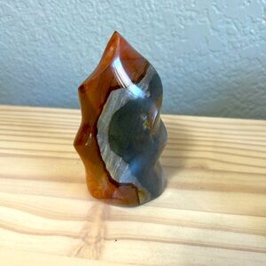 Cute polychrome Jasper flame